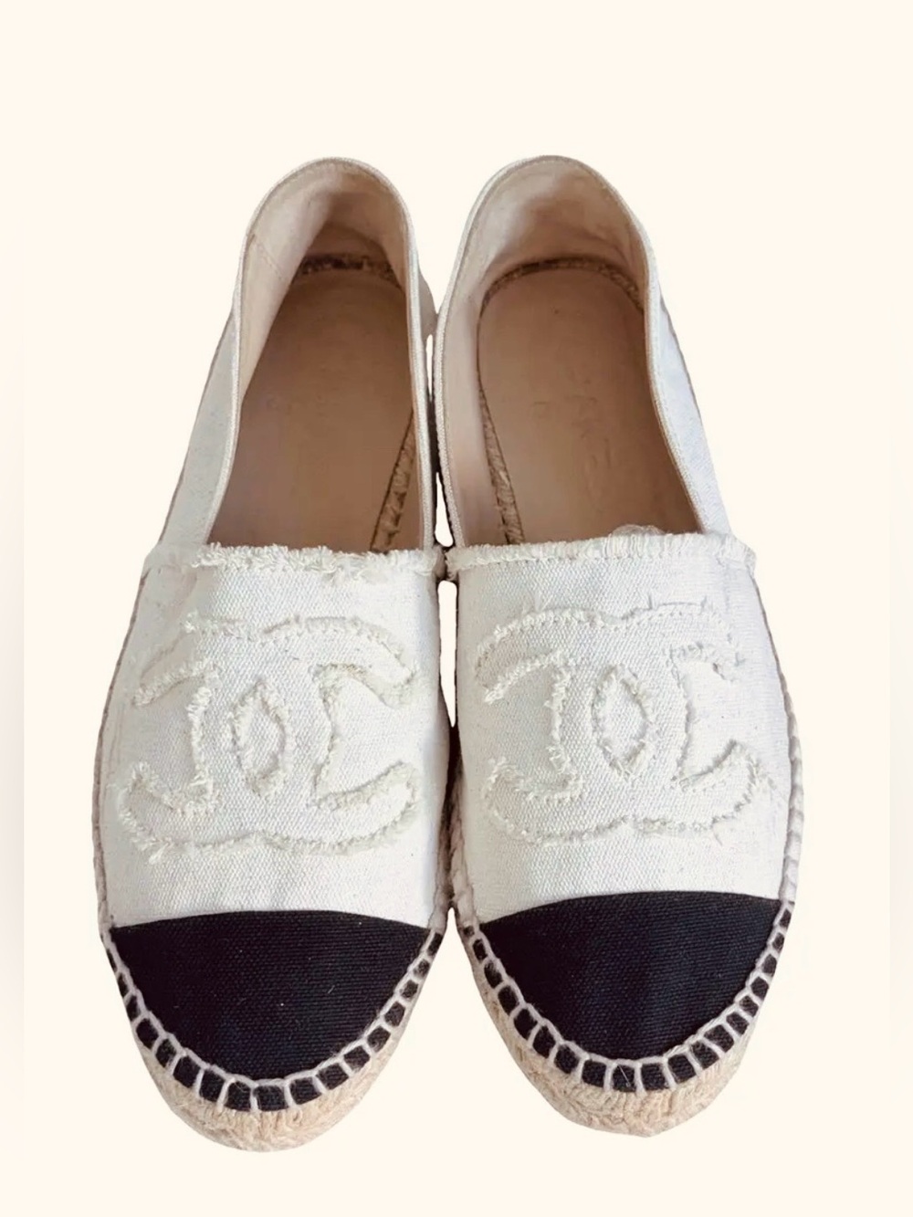 Chanel Canvas Espadrilles
